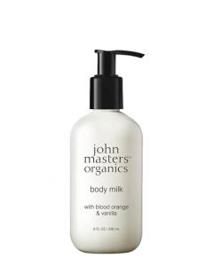 John Masters Organic Blood Orange & Vanilla Body Milk, 236 ml.