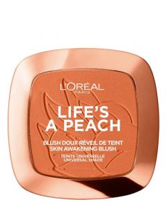 L'Oreal Paris Life’s a Peach Blush Powder 01 Peach Addict, 9 g.